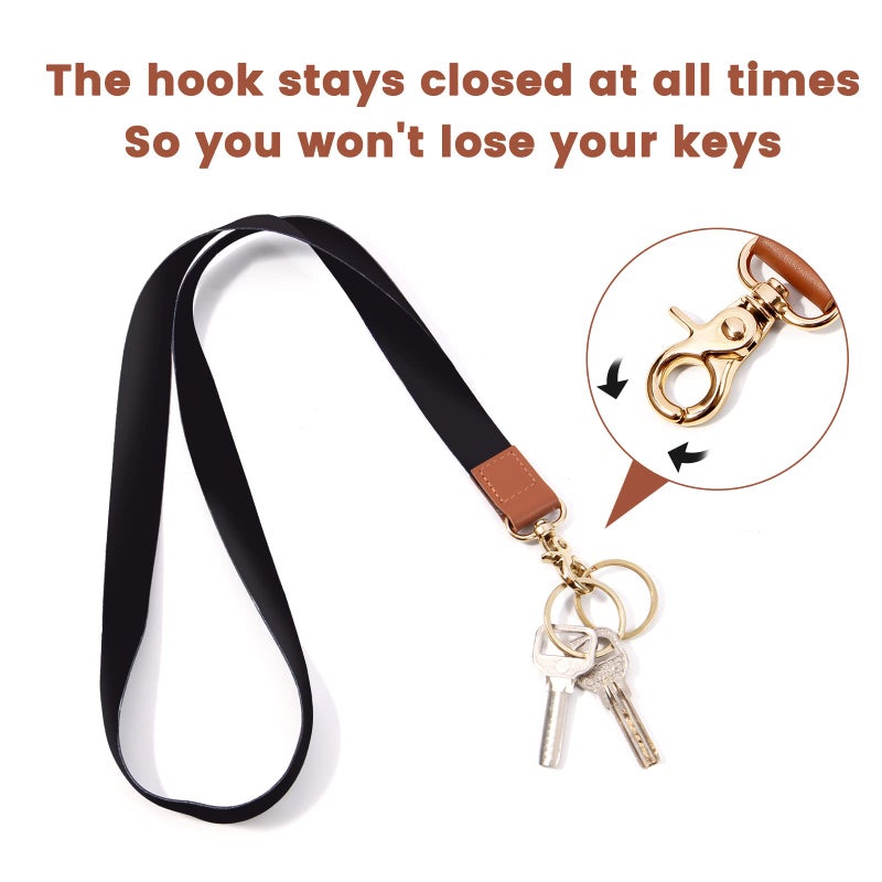XCHIN Lanyards for Keys  Wrist Strap Lanyards  Keychain Lanyard for Women Men  Cool Long Lanyards & Cute Short Lanyards - Image 2